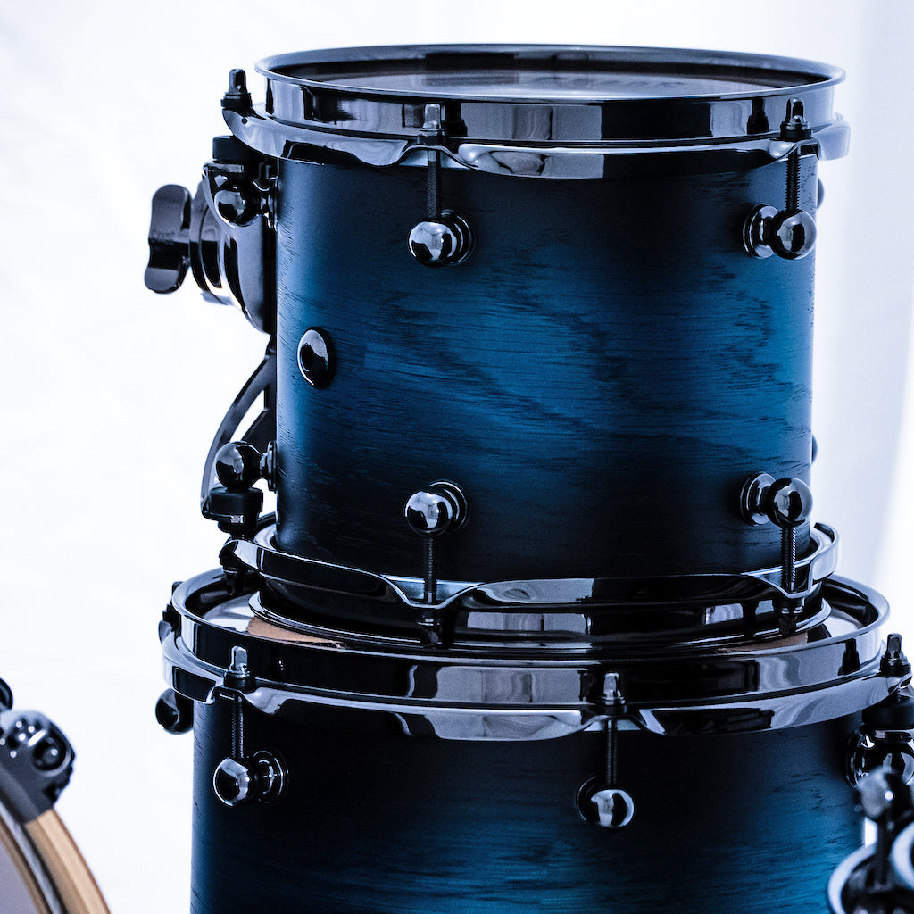 Chaos Phoenix II Maple & Oak Drum Kit - Blue Burst