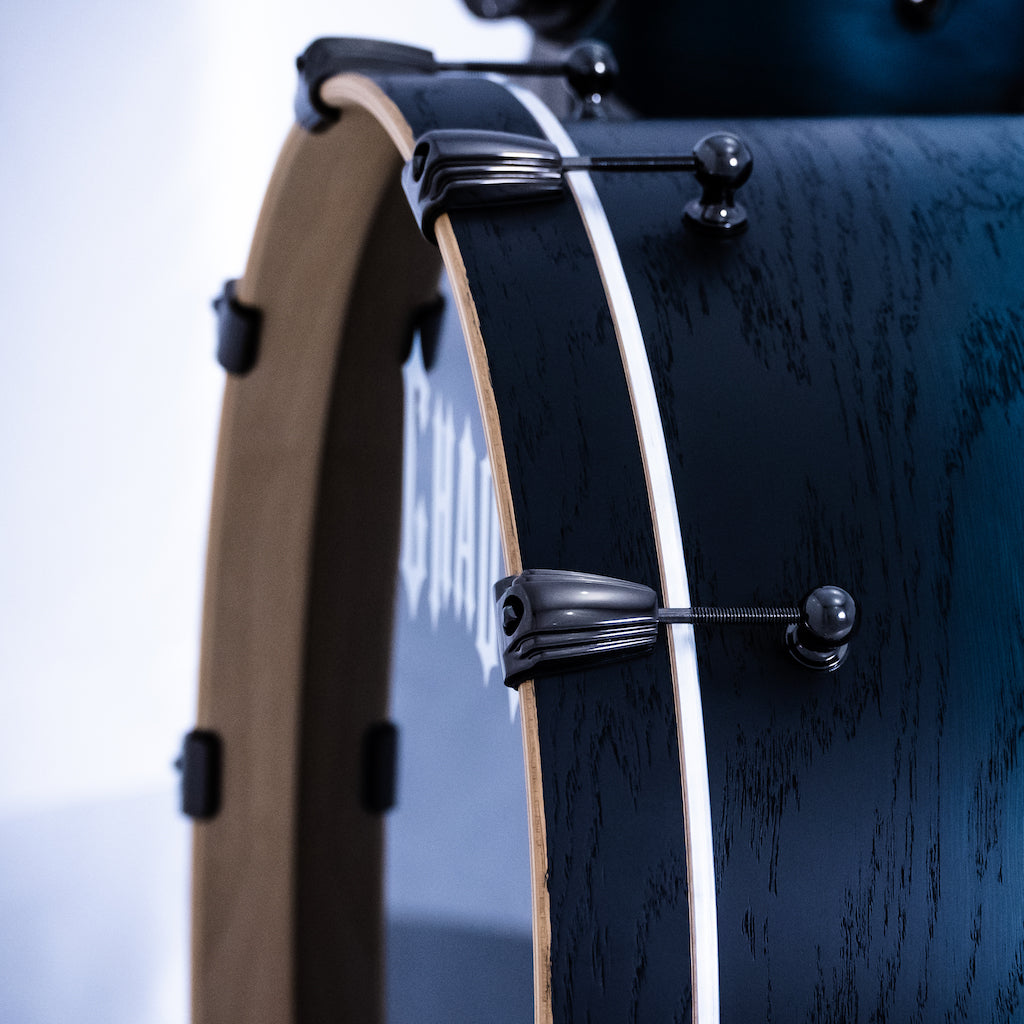 Chaos Phoenix II Maple & Oak Drum Kit - Blue Burst
