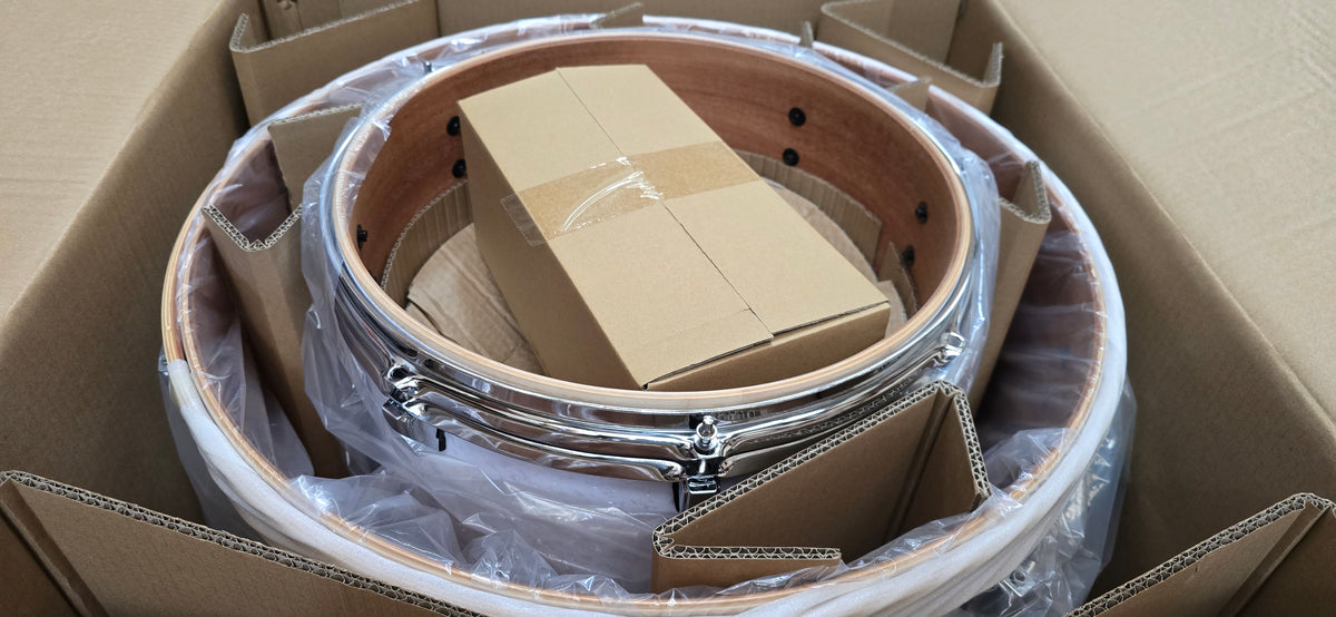 ONE ONLY Relic 24'' 13'' 16'' Lineage Drum Kit - White Pearl B*STOCK