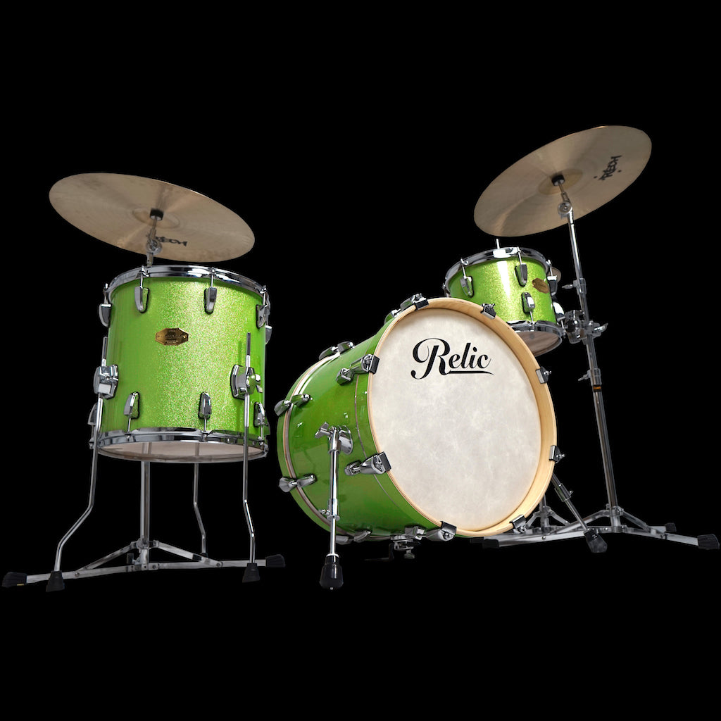 Relic Accolade Bop Drum Kit - Apple Sparkle