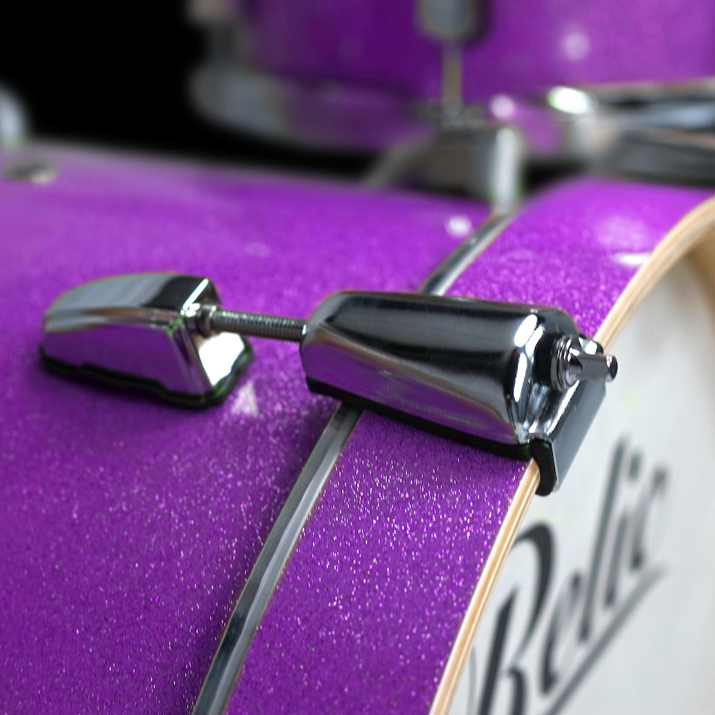 Relic Drums - Vintage Drums Purple Sparkle Drums