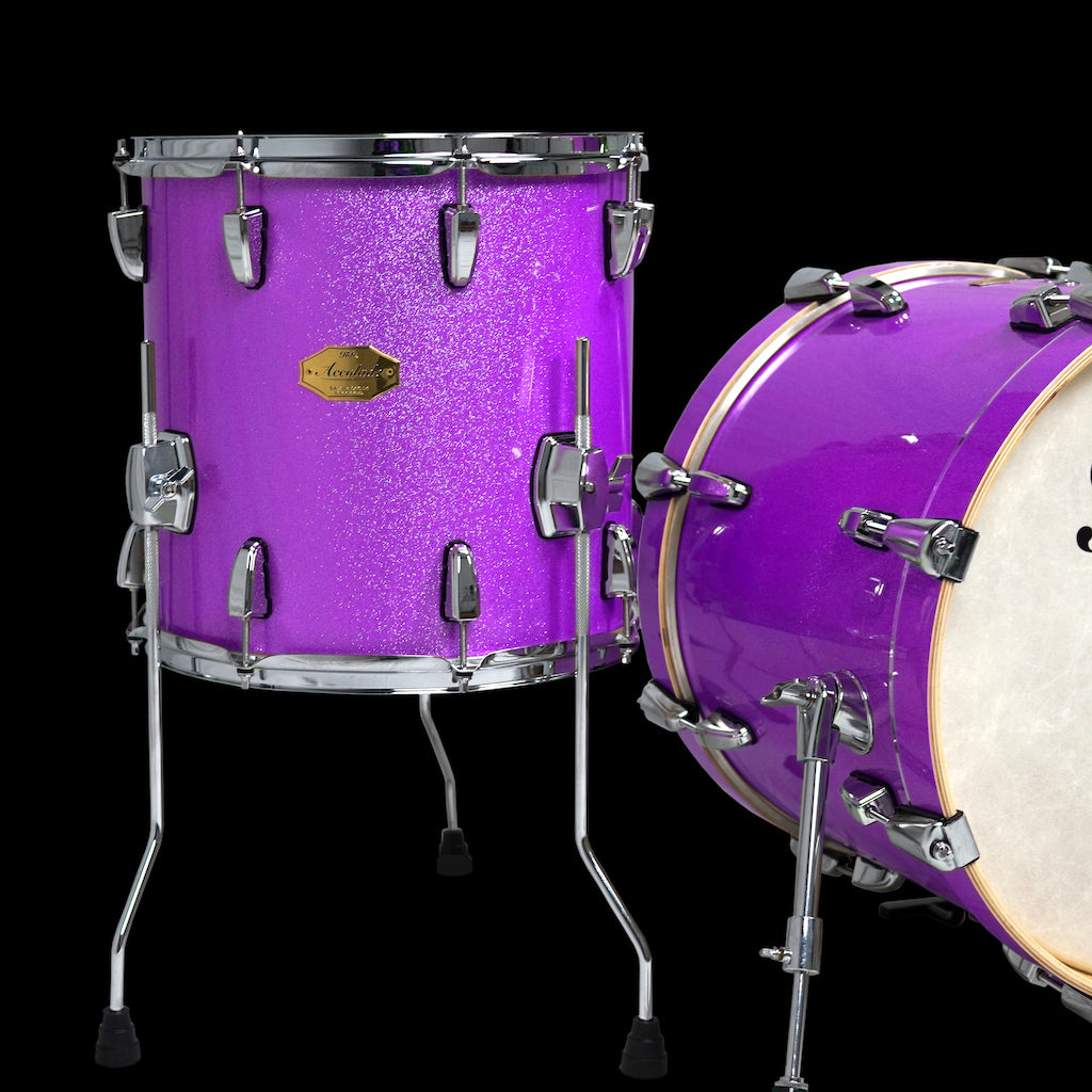 Relic Drums - Vintage Drums Purple Sparkle Drums