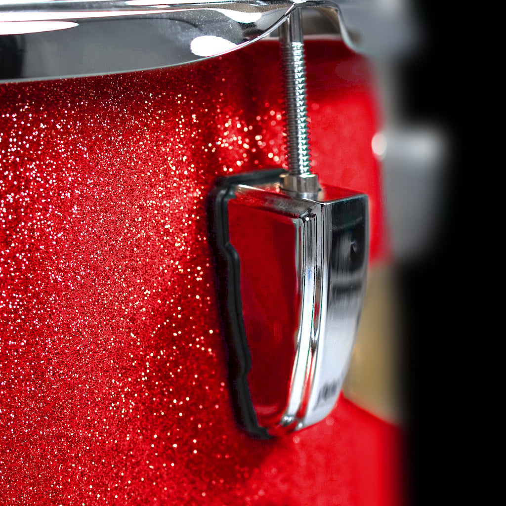 Relic Drums - Vintage Drums Red Sparkle Drums