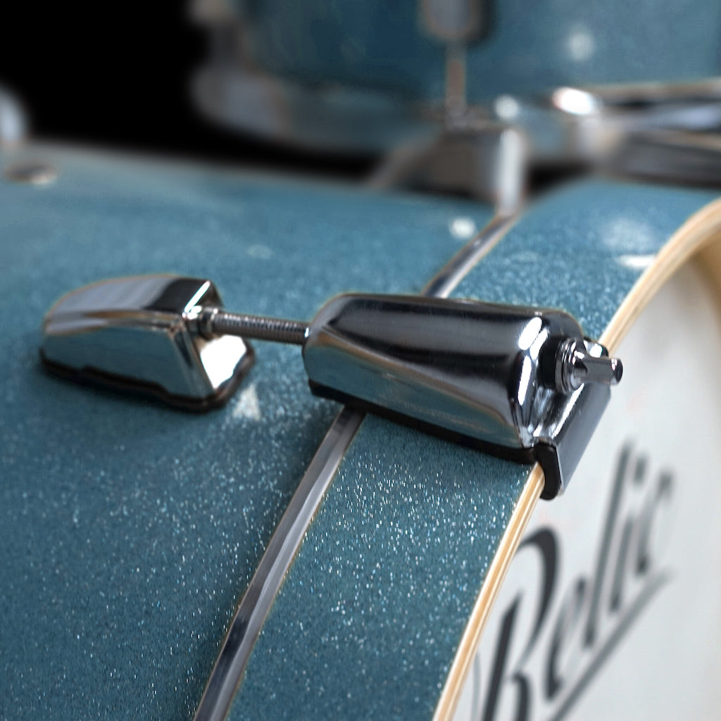 Relic Drums - Vintage Drums Turquoise Sparkle Drums