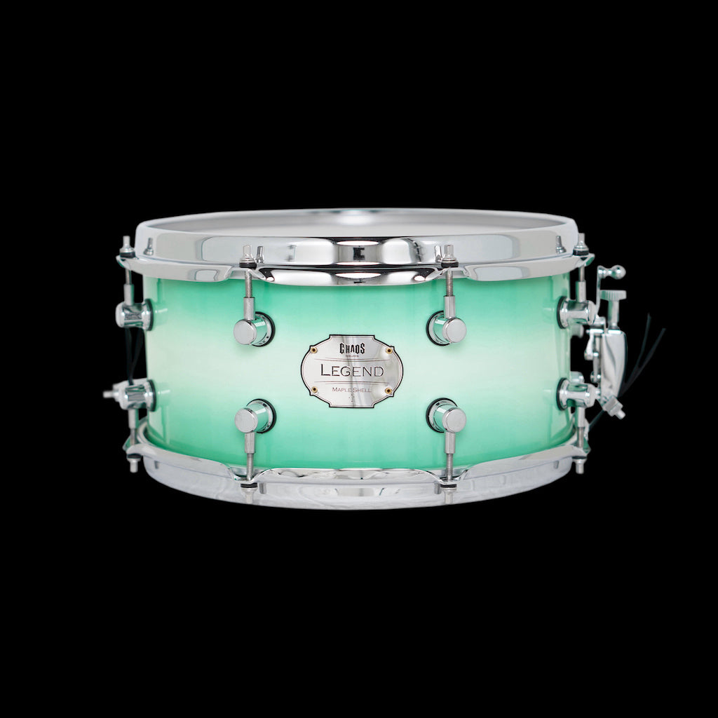 Chaos Legend 13x6.5 Snare Drum - Jade Burst