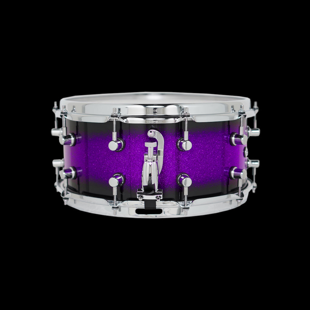 Chaos Legend 14x65 Snare - Purple Sparkle Burst