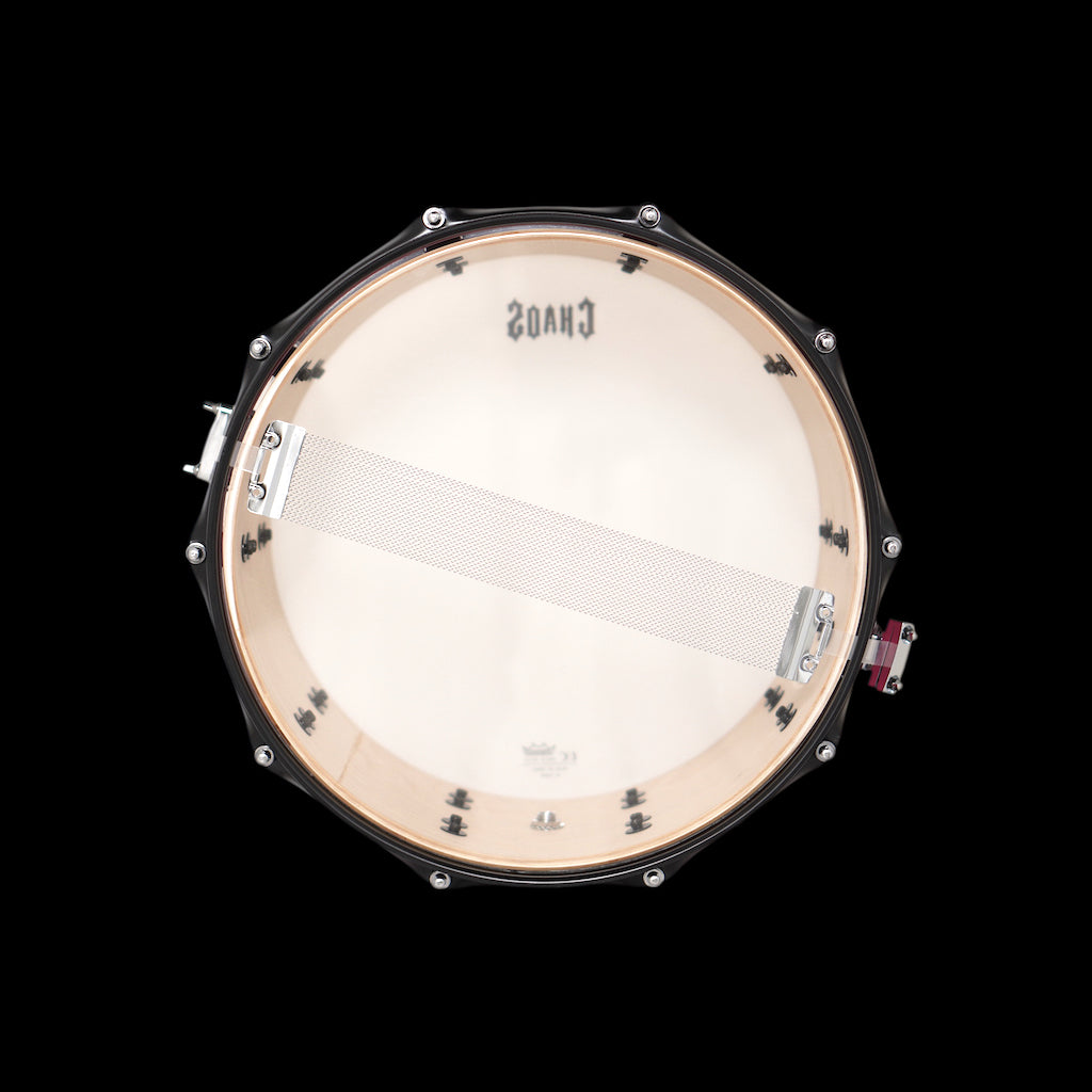 Chaos Sovereign 14x5.5 Snare Drum - Gun Metal White