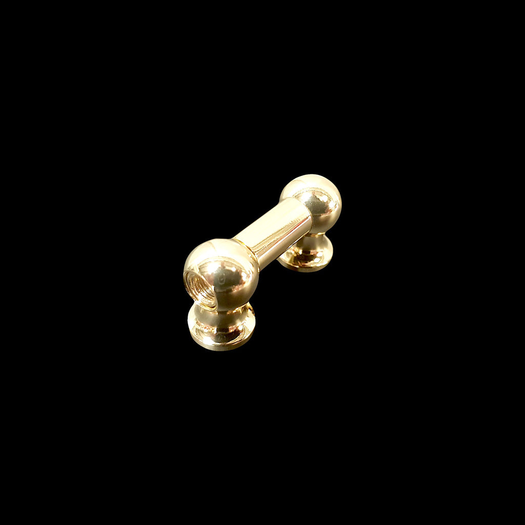 Single DFP 25.4mm Brass Double End Vintage Tube Drum Lug
