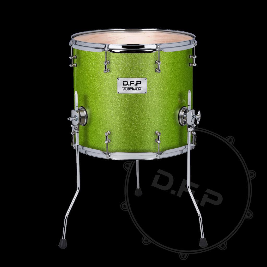 DFP Drum Wrap Apple Sparkle Green Sparkle