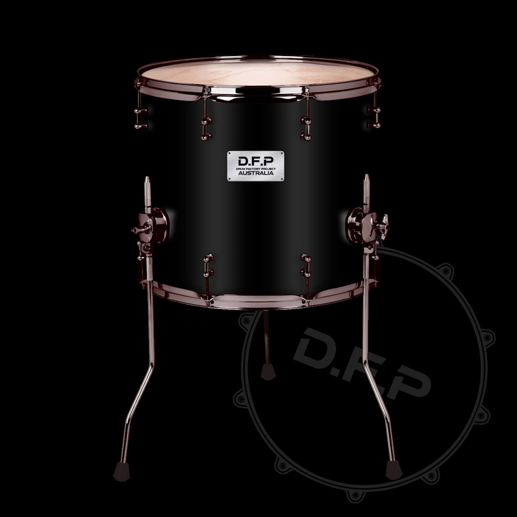 DFP Drum Wrap - Gloss Black