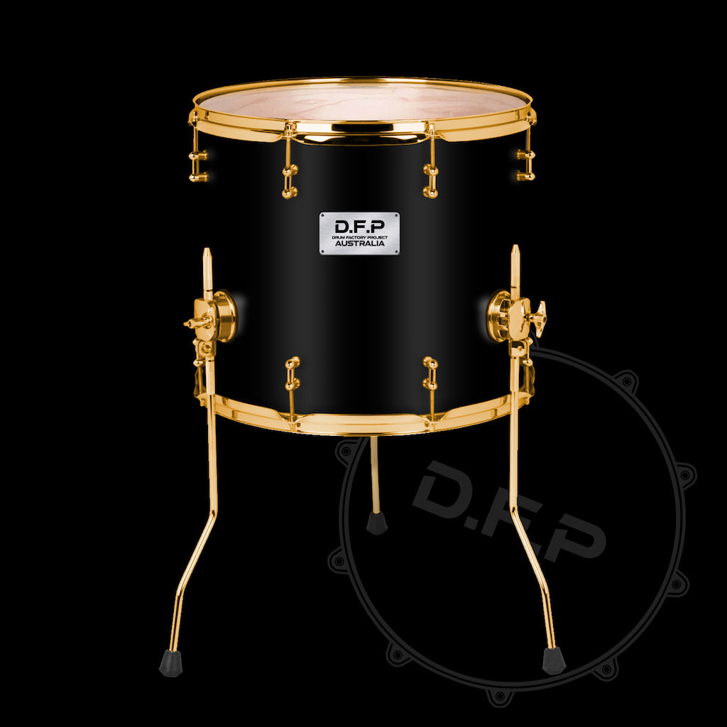 DFP Drum Wrap - Gloss Black