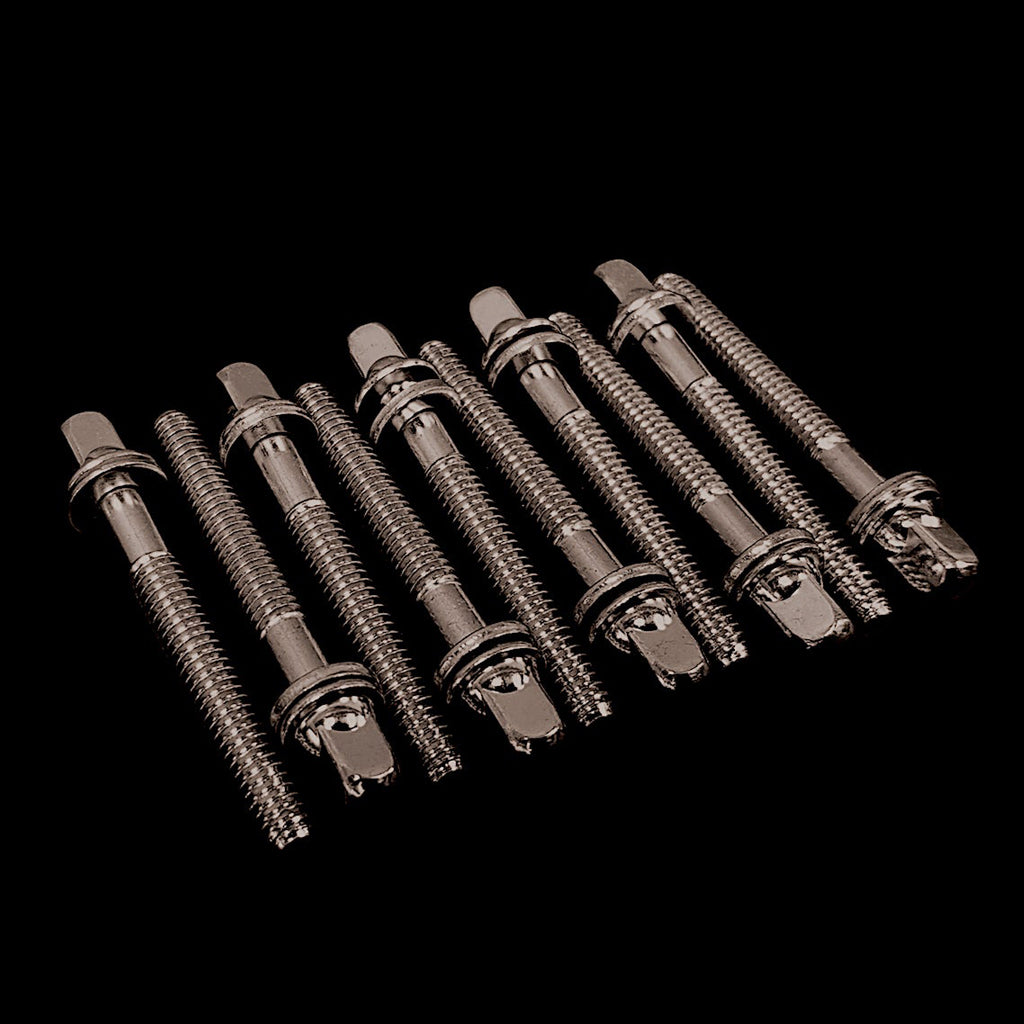 DFP Drum Tension Rods 10 Pack - Black Nickel Finish