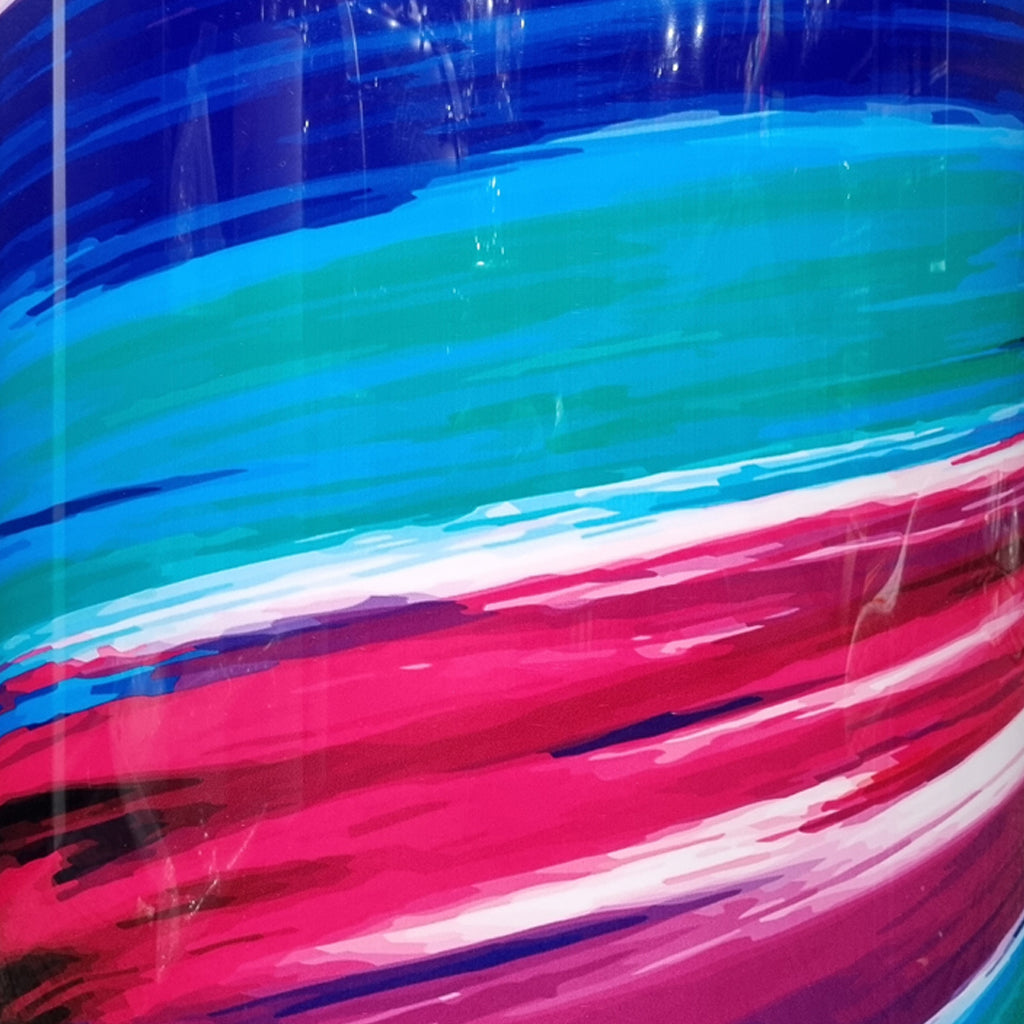 DFP Drum Wrap - Purple Blue Pink Cyclone