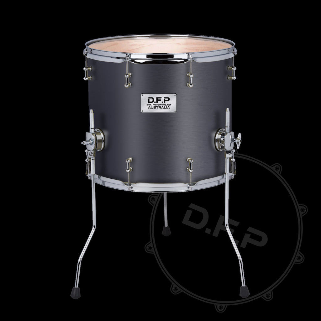 DFP Drum Wrap - Gun Metal Black