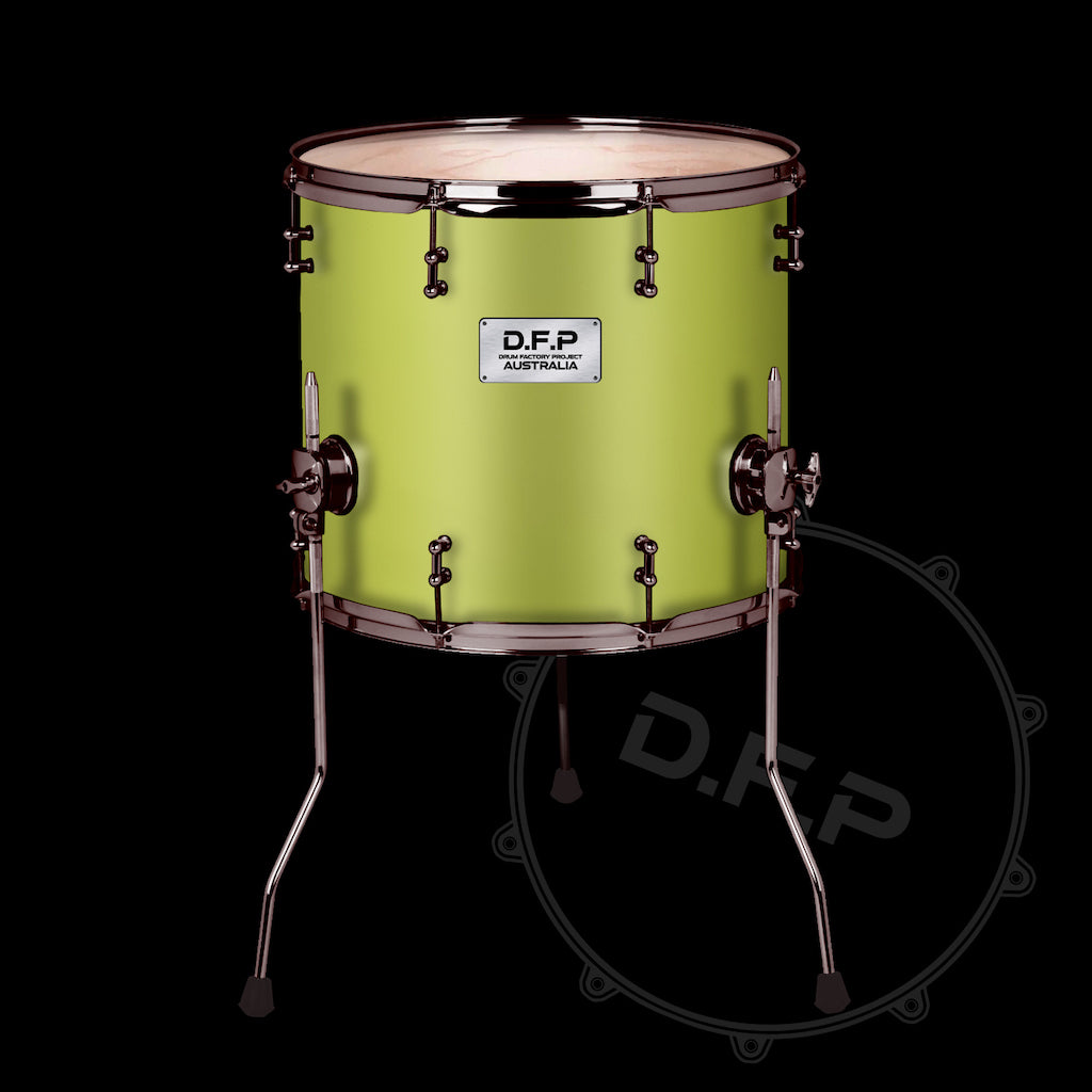 DFP Drum Wrap - Lime Green