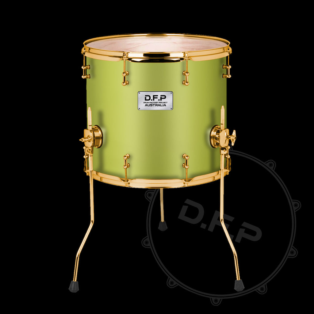 DFP Drum Wrap - Lime Green