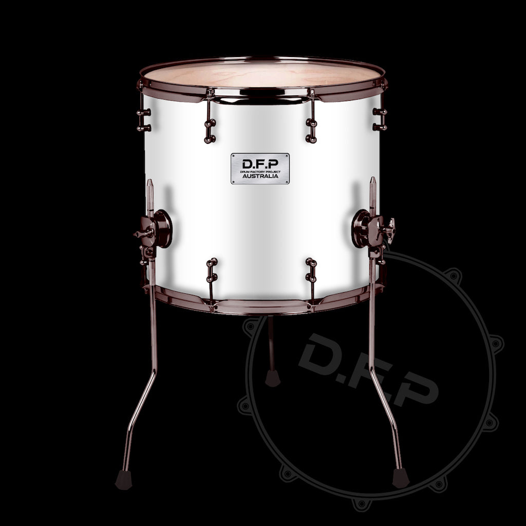 DFP Drum Wrap - White