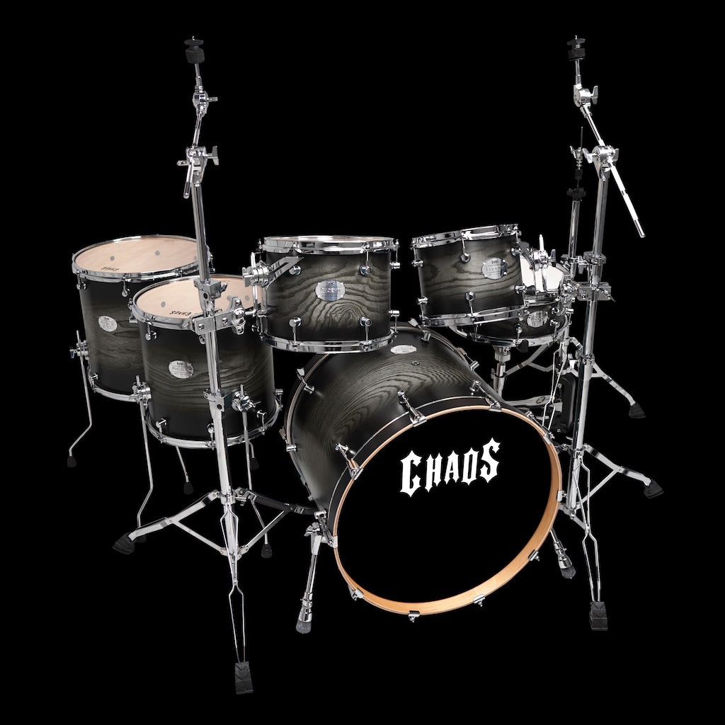 Chaos Phoenix Drum Kit - Ash Drum Kit Shadow Burst