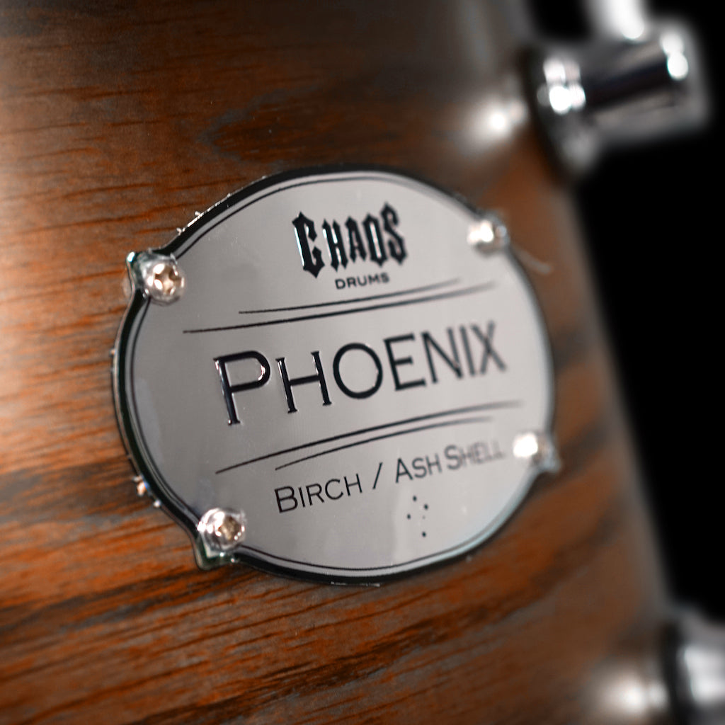 Chaos Phoenix Drum Kit - Orange Burst