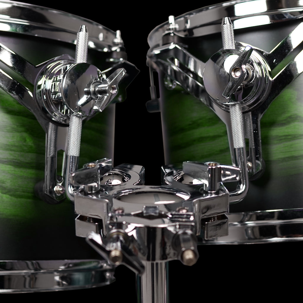Chaos Phoenix Drum Kit - Ash Drum Kit Green Burst