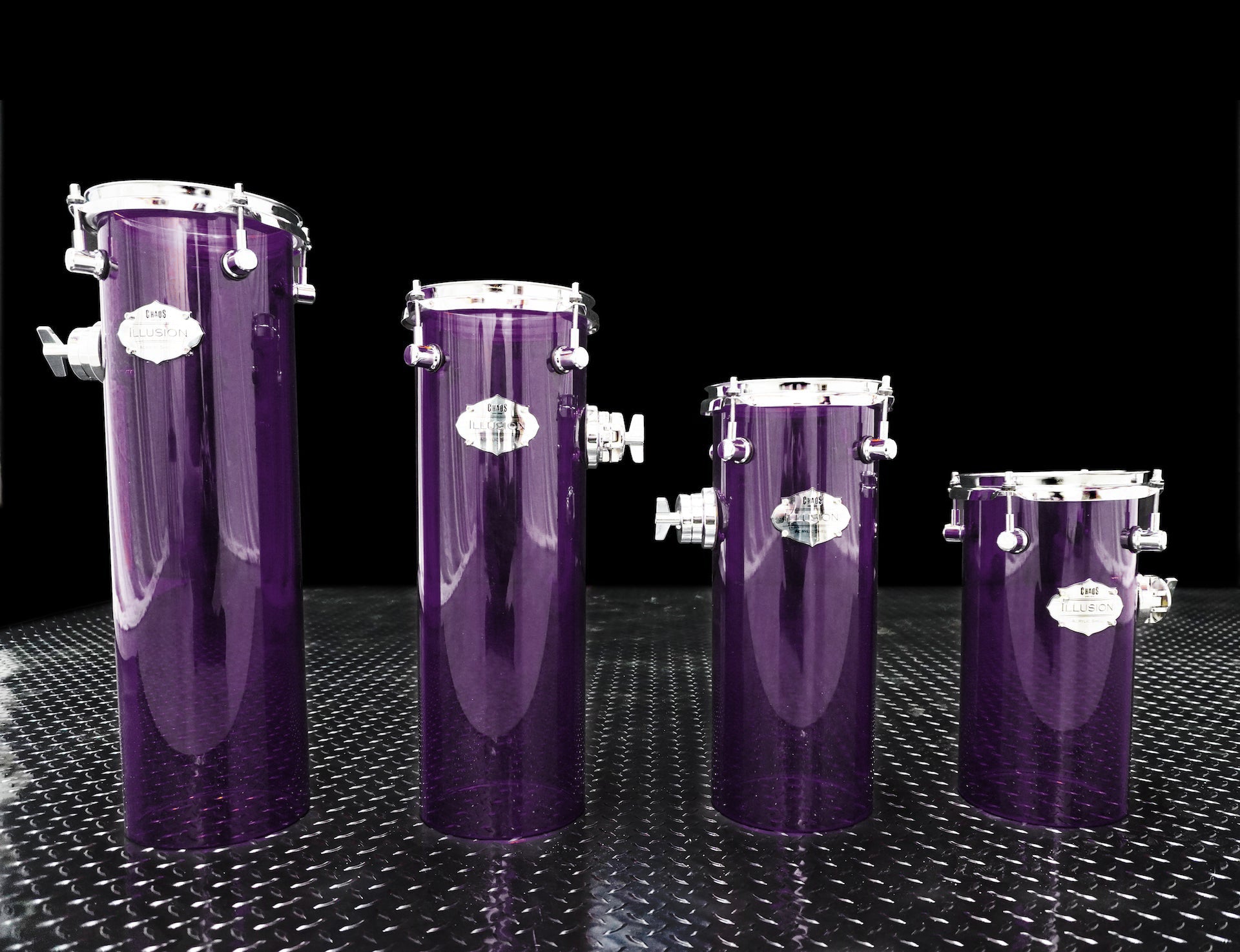 Chaos Illusion Acrylic Cannon Toms - Purple