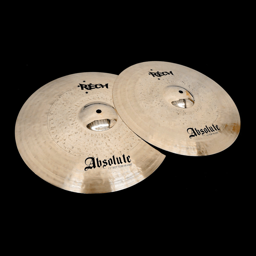 Rech Absolute 15" Hi Hat Cymbals