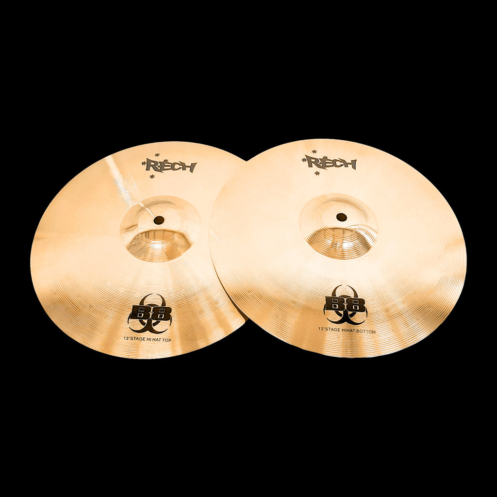 13 hi hot sale hat cymbals