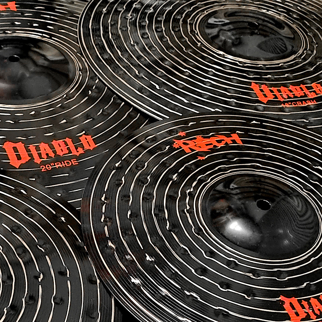 Rech Diablo 5 Piece Cymbal Pack Set