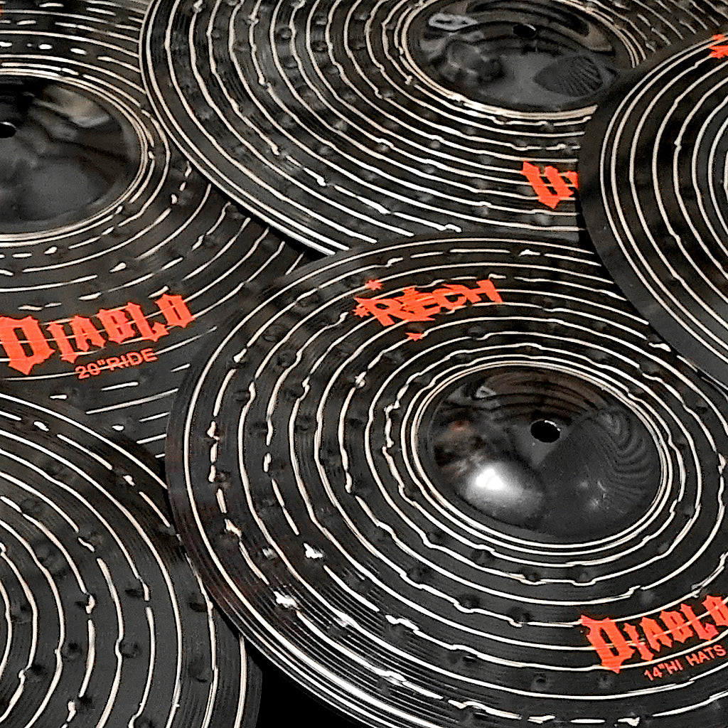 Rech Diablo 7 Piece Cymbal Pack Set