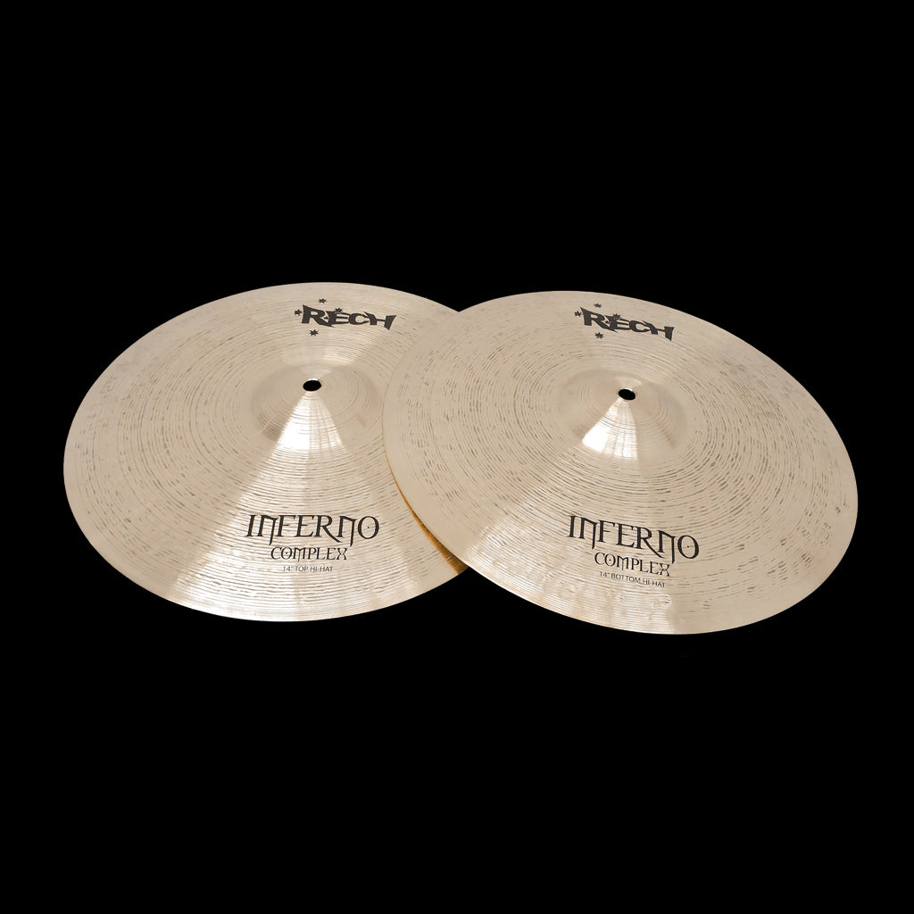 Rech Inferno Complex 14" Hi Hat Cymbals
