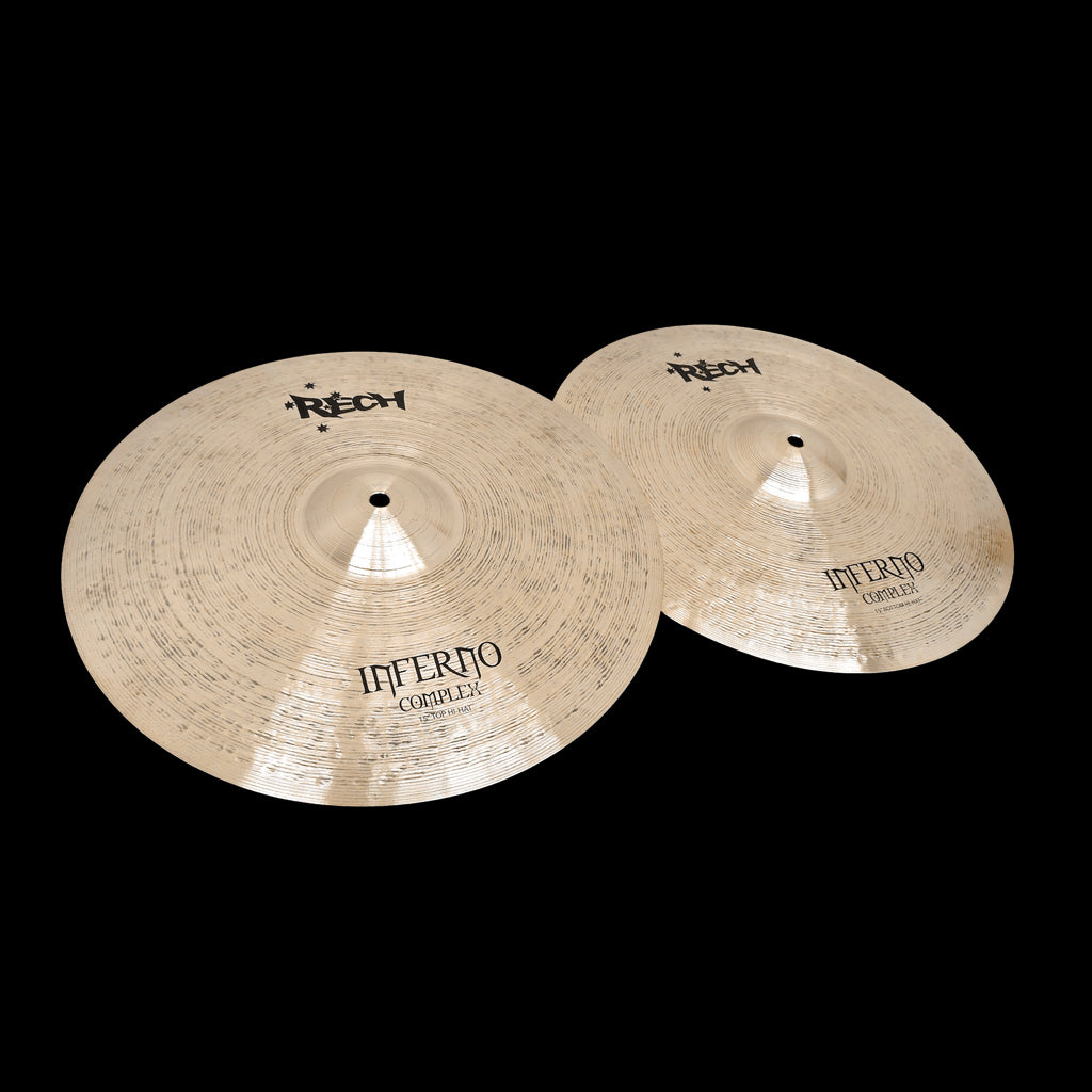 Rech Inferno Complex 15" Hi Hat Cymbals