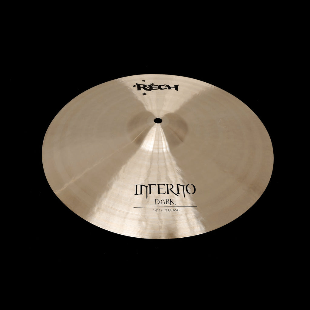 Rech Inferno Dark 14" Thin Crash Cymbal