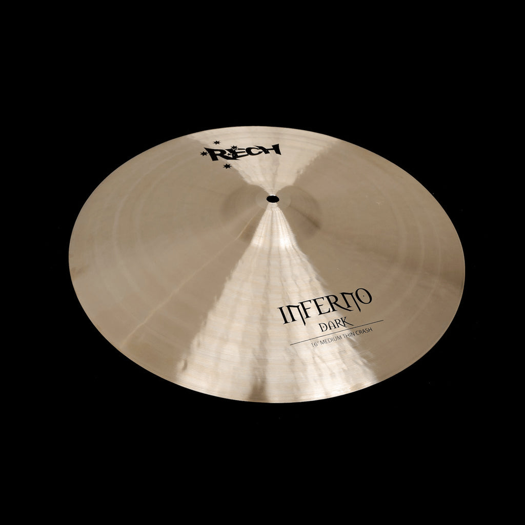 Rech Inferno Dark 16" Medium Thin Crash Cymbal