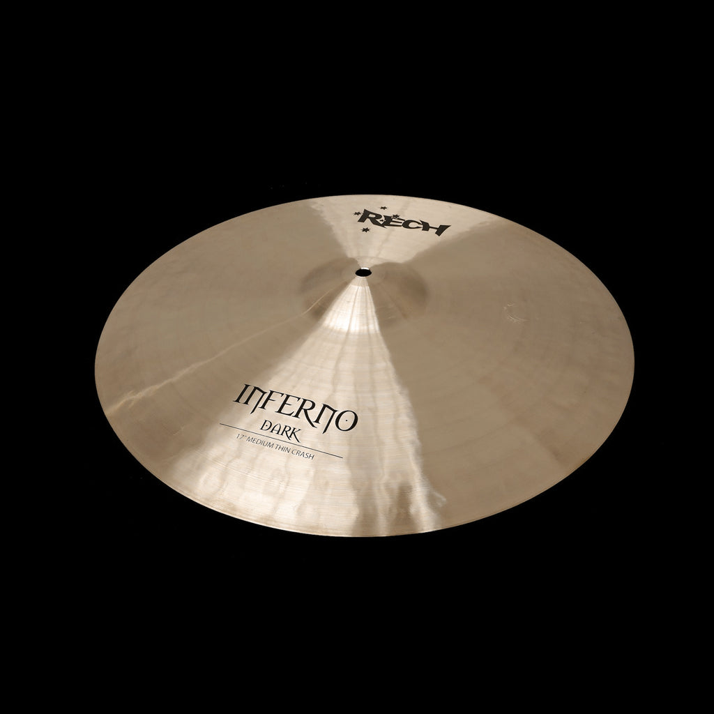 Rech Inferno Dark 17" Medium Thin Crash Cymbal
