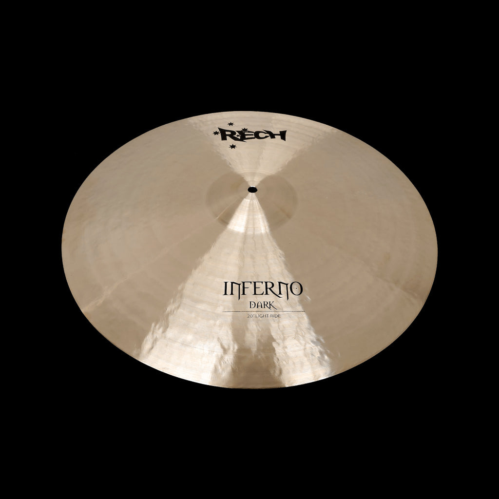 Rech Inferno Dark 20" Light Ride Cymbal