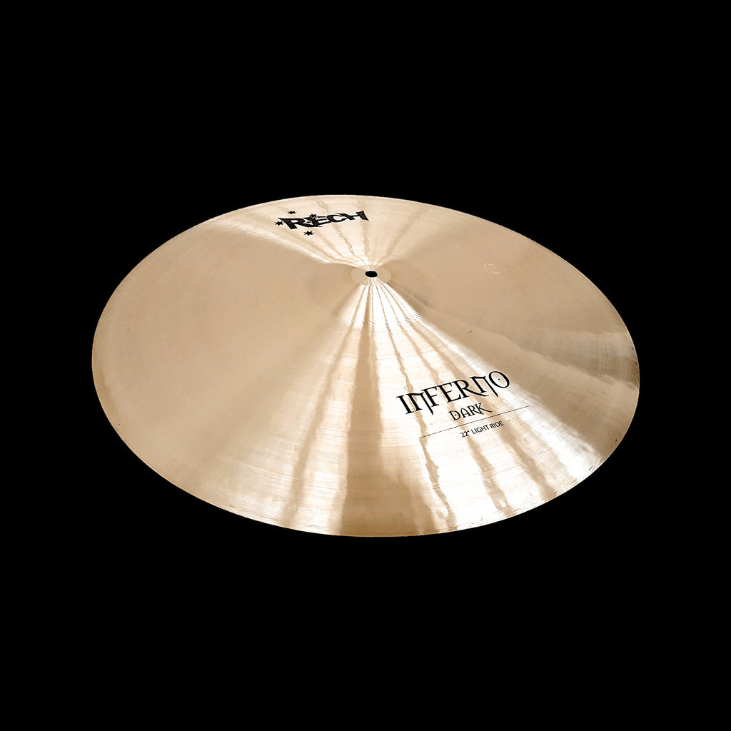Rech Inferno Dark 22" Light Ride Cymbal