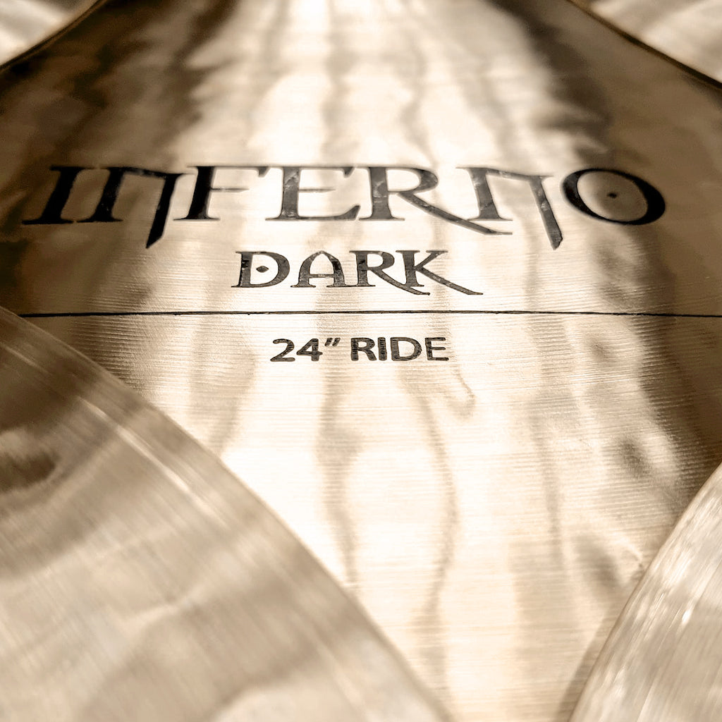 Rech Inferno Dark 5 Piece Cymbal Pack Set - Mega Sizes
