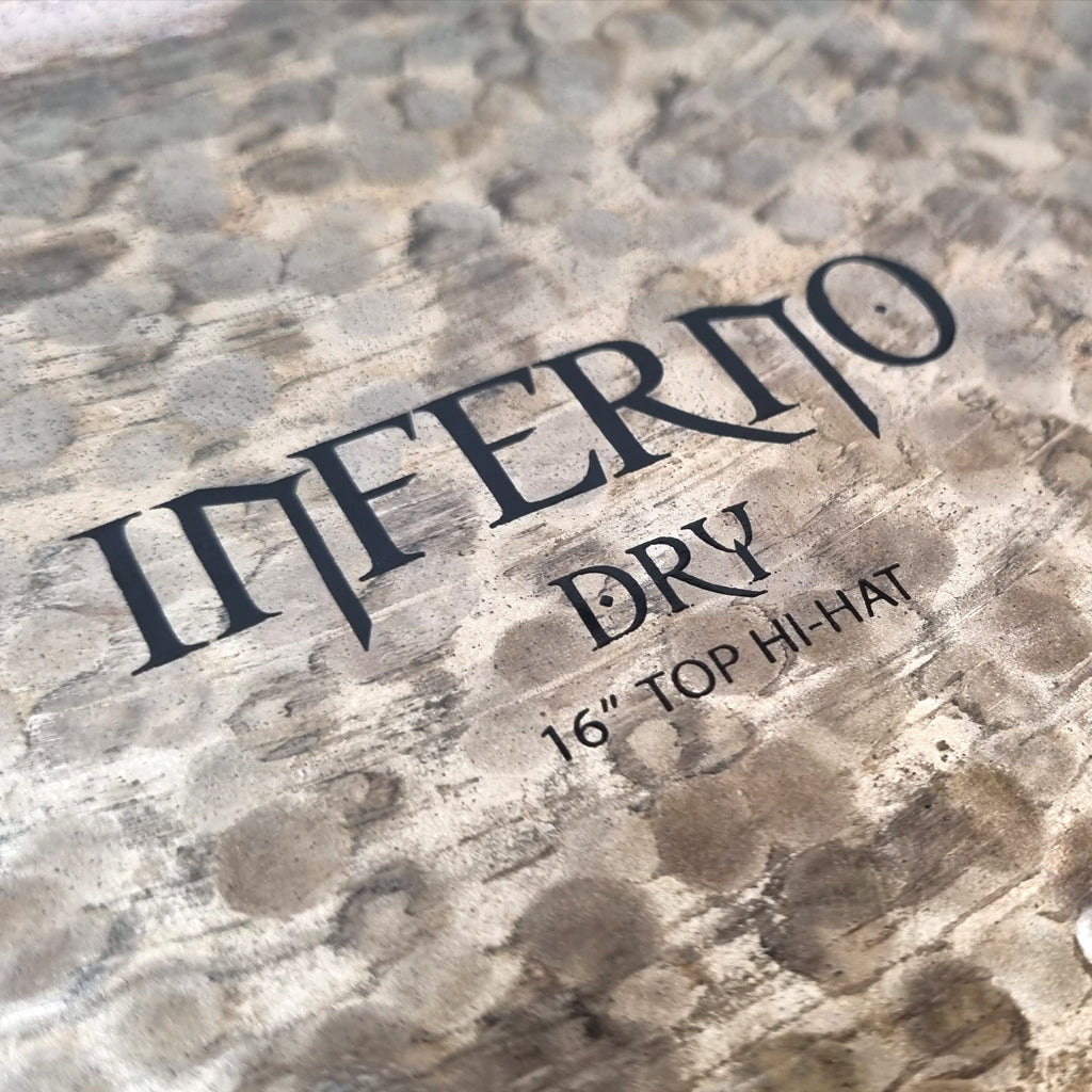 Rech Inferno Dry 16" Hi Hat Cymbals