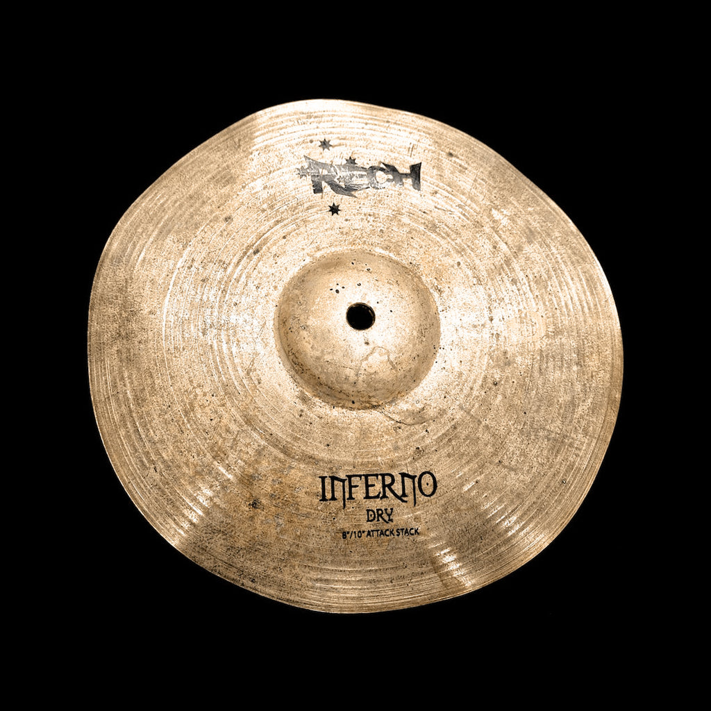 Splash from Rech Inferno Dry 8" / 10" Attack Stack Cymbals