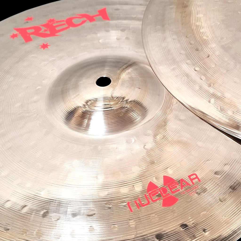 Rech Nuclear 14" Hi Hat Cymbals