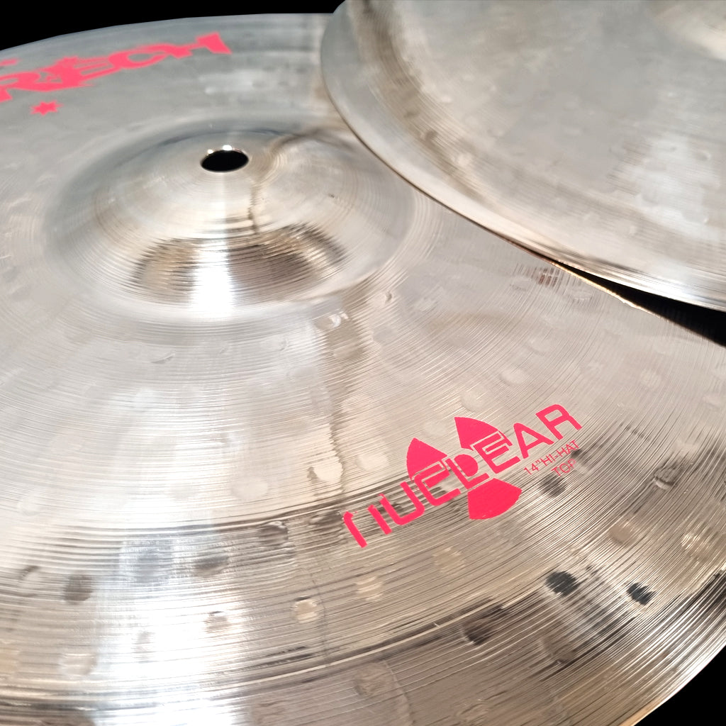 Rech Nuclear 14" Hi Hat Cymbals