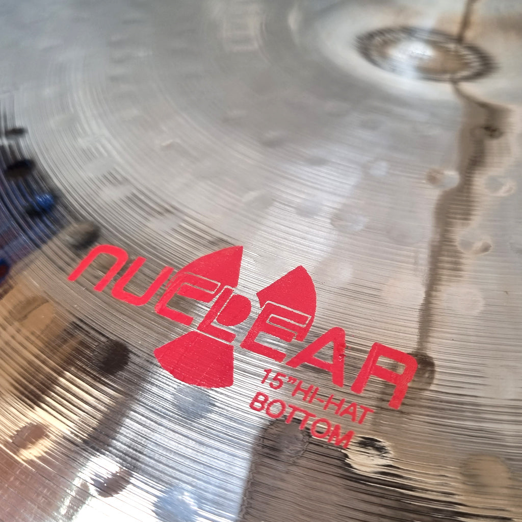 Rech Nuclear 15" Hi Hat Cymbals