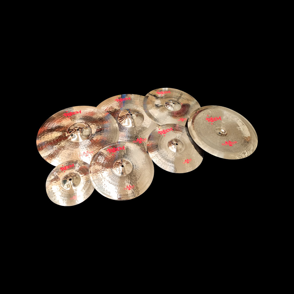 Rech Nuclear 7 Piece Cymbal Super Pack Set