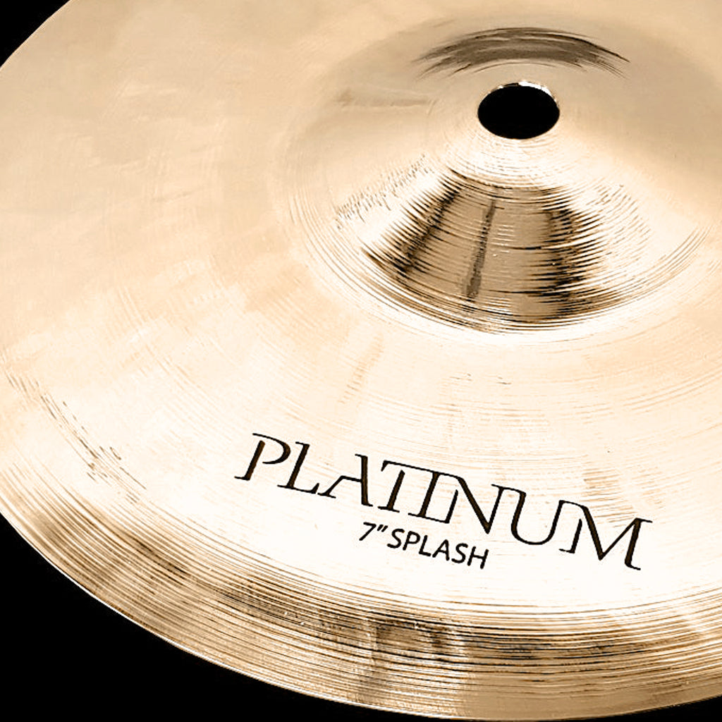 Close Up of Rech Platinum 7" Splash Cymbal