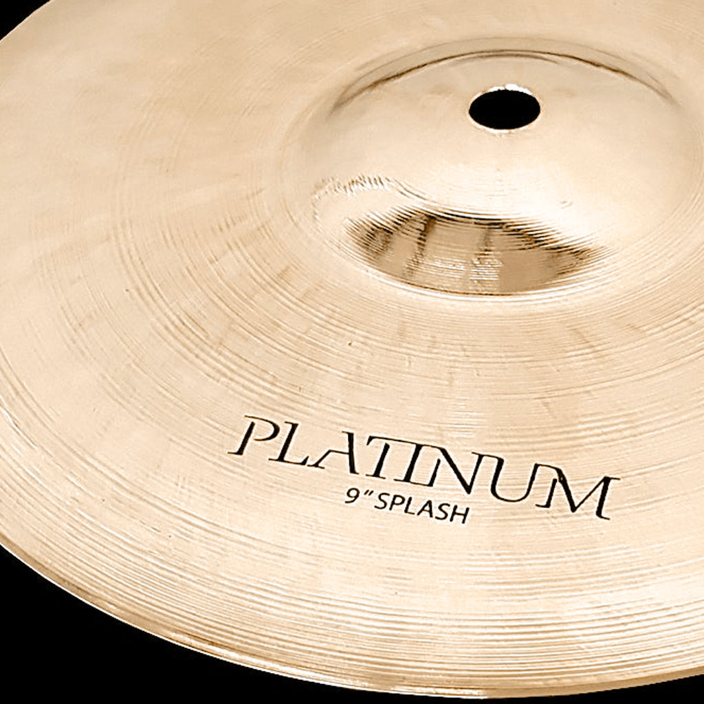Close Up of Rech Platinum 9" Splash Cymbal