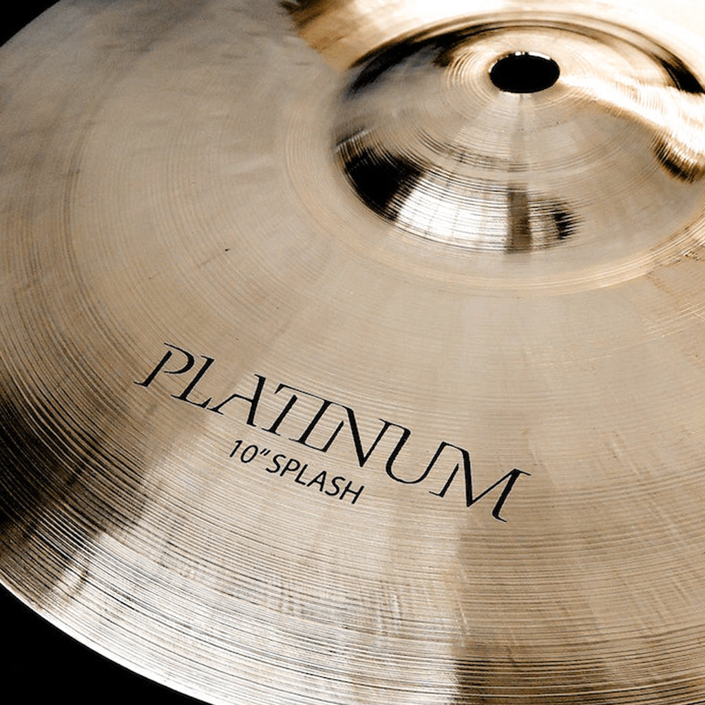 Close Up of Rech Platinum 10" Splash Cymbal