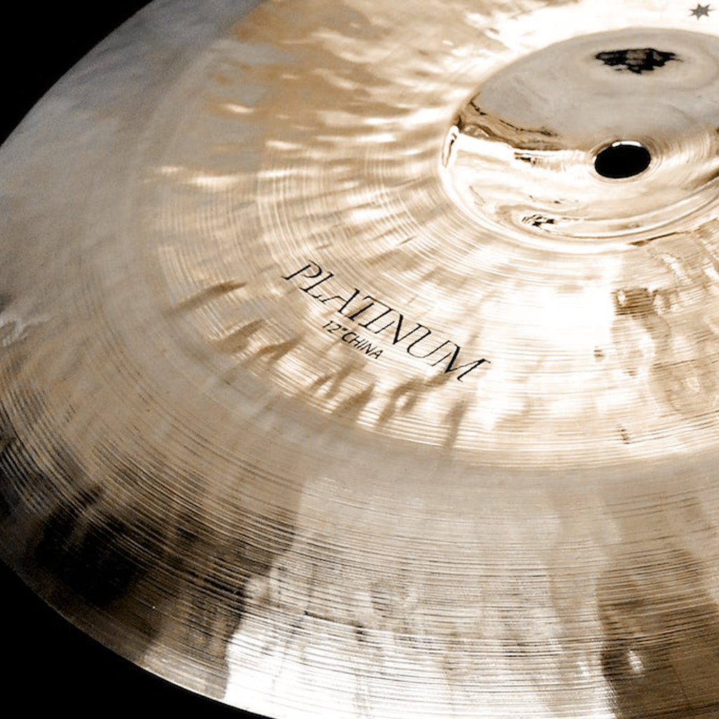 Close up of Rech Platinum 12" China Cymbal