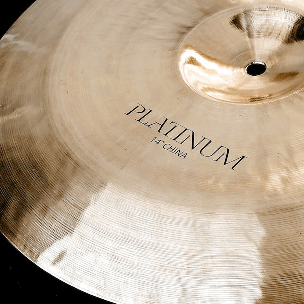 Close up of Rech Platinum 14" China Cymbal
