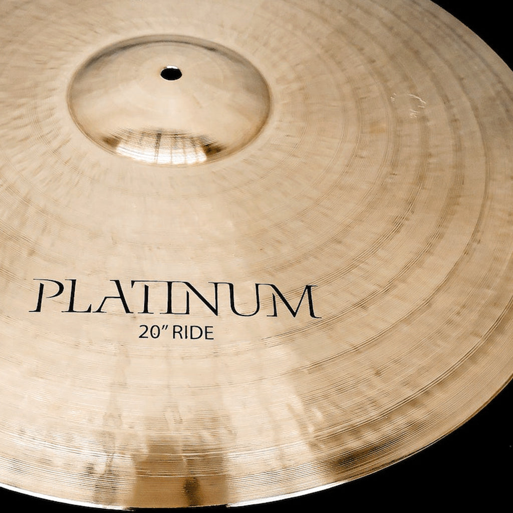Close Up of Rech Platinum 20" Ride Cymbal