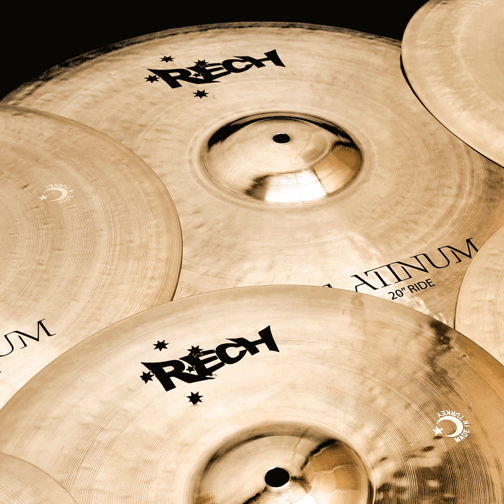 Rech Platinum 7 Piece Super Cymbal Pack Set
